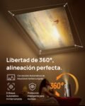 Proyector portátil XGIMI MoGo 4 con batería, 450 lúmenes ISO | Google TV y Netflix Oficial, Soporte 360°, Autonomía 2,5 h, Altavoces Harman Kardon 12W, WiFi, Bluetooth, Versión 2025