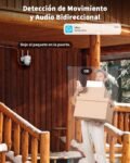 Cámara de Vigilancia Exterior 4G LTE Grabación 24/7 con Tarjeta SIM, Cámara PTZ de 360° con Detección Humana AI y Visión Nocturna Colorida, Audio Bidireccional, IP66 a Prueba de Agua