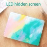 JINGYAN Básculas digitales Báscula corporal baño inteligente peso recargable por USB para accesorios de gimnasio en casa monitoreo de temperatura ambiente