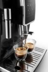 De’Longhi Dinamica ECAM Cafetera totalmente automática con espumador de leche, función de 2 tazas, color negro