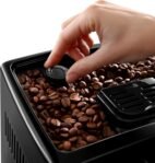 De’Longhi Dinamica ECAM Cafetera totalmente automática con espumador de leche, función de 2 tazas, color negro