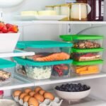 Sistema NEST IT Recipientes para preparación de comidas | 1,9 litros | Recipientes herméticos para almacenamiento de alimentos con compartimentos y tapas | Sin BPA | Verde | Paquete de 5