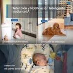 Tapo C260 Cámara de Vigilancia WiFi Interior, Seguridad para el Hogar, 4K 8MP 360°, Detección AI, Grabación Local/Nube, Privacidad Física, Zoom 18x, Seguimiento, Audio Bidireccional, microSD