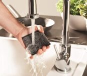 Vileda 141656 – Estropajos de acero inoxidable, paquete de 2