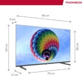 THOMSON 43QG4S14 – TV QLED 43 (109 cm) – 4K 3840×2160 – HDR 10 – Google TV – 2xHDMI 2.1 + 2xHDMI 2.0
