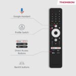 THOMSON 43QG4S14 – TV QLED 43 (109 cm) – 4K 3840×2160 – HDR 10 – Google TV – 2xHDMI 2.1 + 2xHDMI 2.0