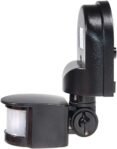 Maclean Energy MCE25 Detector de movimiento PIR de luz de seguridad interruptor automático Sensor de seguridad de largo alcance montado en la pared