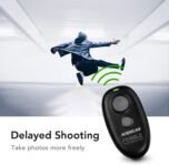Control remoto de obturador inalámbrico para Canon EOS R, EOS RP, SL2, 90D, 6D Mark II, para Olympus OM-D E-M1X, E-M1 Mark II, para cámaras Fujifilm GFX100, XT30, reemplaza RS-80N3 y RS-60E3