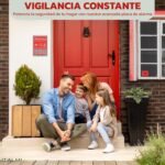 Señal de alarma Dibond | 20x30cm | + 2 pegatinas de alarma gratis | Protección interior y exterior