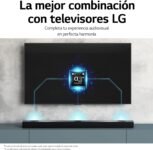 LG S80QY Barra de Sonido Inteligente, 480W, 3.1.3 Canales con Triple Altavoz Atmos Vertical, Compatible con Altavoces Traseros SPQ8-S, Sonido Envolvente Dolby Atmos, DST:X e IMAX, Negro