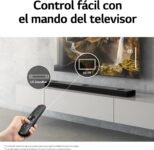 LG S80QY Barra de Sonido Inteligente, 480W, 3.1.3 Canales con Triple Altavoz Atmos Vertical, Compatible con Altavoces Traseros SPQ8-S, Sonido Envolvente Dolby Atmos, DST:X e IMAX, Negro
