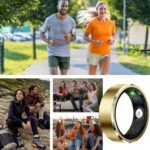 Genérico de salud inteligente – de monitoreo electrónico de sueño y actividad | Monitor de frecuencia cardíaca para natación, senderismo, entrenamiento, viajes, cambio diario y fitness.