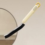 Cepillo para lechada | Cepillo limpiador de ranuras, limpiador de polvo y fregador con cerdas duras para puntos ciegos en hogares en pisos, azulejos y en la ducha