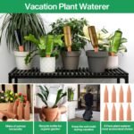 MOYKSRR 8 sistemas de riego por goteo para macetas, automático para plantas de interior, kit de sistema de riego automático, conos de arcilla para regar plantas de interior y exterior