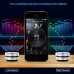 1 paquete de altavoces inalámbricos BT de conducción ósea, mini sonido estéreo portátil con micrófono incorporado