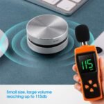 1 paquete de altavoces inalámbricos BT de conducción ósea, mini sonido estéreo portátil con micrófono incorporado