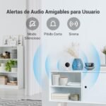 EZVIZ Kit de 2 Cámaras de Vigilancia Interior Cámara de Seguridad IP 1080p con Visión Nocturna, Detección de Movimiento Wi-Fi 2.4GHz, Audio Bidireccional, Vigilabebés, C1C 2PK