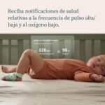 Owlet® Dream Sock Bedtime Blue – Monitor inteligente para bebés Seguimiento de lectura de salud en vivo