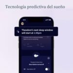 Owlet® Dream Sock Bedtime Blue – Monitor inteligente para bebés Seguimiento de lectura de salud en vivo