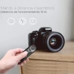 AODELAN Control remoto inalámbrico Disparador BR-E1A Control remoto para Canon EOS R, EOS RP, R5, R6, 6D Mark II, 77D, 850D, 800D, 200D, M50, 90D, M6 Mark II