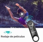AODELAN Control remoto inalámbrico Disparador BR-E1A Control remoto para Canon EOS R, EOS RP, R5, R6, 6D Mark II, 77D, 850D, 800D, 200D, M50, 90D, M6 Mark II