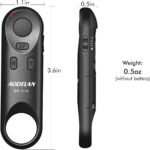 AODELAN Control remoto inalámbrico Disparador BR-E1A Control remoto para Canon EOS R, EOS RP, R5, R6, 6D Mark II, 77D, 850D, 800D, 200D, M50, 90D, M6 Mark II