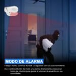 Kerui – Timbre Inalámbrico M5, Detector de Movimiento con Alarma Sonora para Puerta/Puerta/Casa y Tienda/Oficina, Alarma de Seguridad