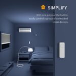 THIRDREALITY ZigBee Botón Inteligente, Control Remoto de 3 Vías, Requiere Zigbee Hub, Funciona con SmartThings, Aeotec, Hubitat, Home Assistant, Third Reality Hub, Batería Incluida