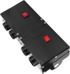 Calentador ZJchao, descongelador Calentador de ventilador de calefacción de 4 orificios 12 V para descongelador 800 W
