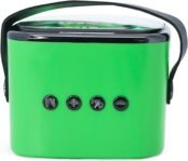 OTL Technologies Altavoz Karaoke Inalámbrico con Micrófono y Luces LED Minecraft Compatible con Cualquier Fuente de Sonido Bluetooth