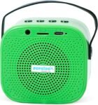 OTL Technologies Altavoz Karaoke Inalámbrico con Micrófono y Luces LED Minecraft Compatible con Cualquier Fuente de Sonido Bluetooth