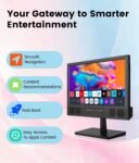 Feihe – Televisor pequeño Smart TV LED HD de pantalla plana de 14″ con sintonizador ATSC/HDMI/USB/AV para cocina, RV, caravana, dormitorio o entretenimiento mientras viaja