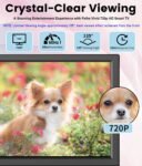 Feihe – Televisor pequeño Smart TV LED HD de pantalla plana de 14″ con sintonizador ATSC/HDMI/USB/AV para cocina, RV, caravana, dormitorio o entretenimiento mientras viaja