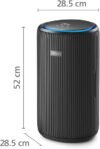 Philips Purificador de aire Serie 4200, HEPA NanoProtect + Doble Filtro de Carbón Activo, CADR 600m³/h para 156m², Ultra Silencioso, Inteligente y Eficiente Energéticamente (AC4221/11)