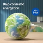 Philips Purificador de aire Serie 4200, HEPA NanoProtect + Doble Filtro de Carbón Activo, CADR 600m³/h para 156m², Ultra Silencioso, Inteligente y Eficiente Energéticamente (AC4221/11)