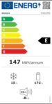Siemens KI42LVFE0 iQ300 122 x 56 cm Bisagra plana 187 litros Enfriador Congelador Enfriamiento más rápido Enfriamiento uniforme Iluminación LED