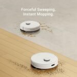Dreame D9 MAX Gen 2 Robot Aspirador con Fregona, Robot Aspirador 6000PA, Navegación LDS, Varios Mapas, Adecuado para Tierra/Alfombra/Pelo de Animal, Control