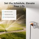 SONOFF S61s Outdoor (Schuko) Enchufe Exterior Inteligente IP44 Compatible con Matter Wi-Fi 2.4GHz 16A 3840W Monitoreo de Energía Funciona con Alexa, Google Home, Home Assistant
