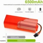 ENERGUP 14,4 V 6500 mAh batería de repuesto para Xiaomi Roborock S5 S50 S51 S502 S51 S5Max Aspiradora Robótica