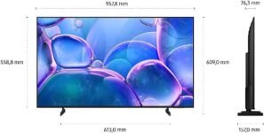 Televisor Samsung 43″ LED Ultra HD 4k Smart Dvb/t2/s2 43u7022