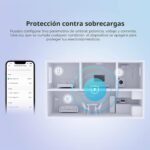 SONOFF POWR316D Interruptor Inteligente con Medidor WiFi 16A con Pantalla, Medición Digital LCD de Consumo de Energía y Protección contra Sobrecarga