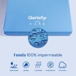 Geriafy – Colchón HR Origin 15 cm | Corte Superior en Rejilla, Transpirabilidad y Comodidad | Cubierta impermeable | Apto para cama articulada (90 x 190 cm)