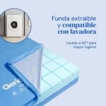 Geriafy – Colchón HR Origin 15 cm | Corte Superior en Rejilla, Transpirabilidad y Comodidad | Cubierta impermeable | Apto para cama articulada (90 x 190 cm)