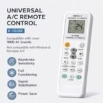 Controlador de aire acondicionado universal, control remoto K-1028E acondicionado, compatible con hasta 1000 marcas de aire acondicionado