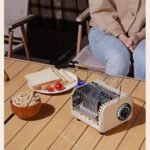 Calentador de propano portátil para camping y uso en interiores y exteriores, protección de seguridad contra vuelos, función de detección de oxígeno