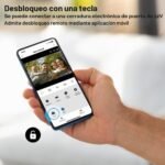Cámara de timbre de puerta Visual 1080P con 7 pantallas táctiles (cable de 4 cables) intercomunicador de timbre de puerta Visual con detección de movimiento PIR