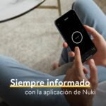 nuki Sensor de puerta inteligente para cerradura inteligente, notificaciones (abierto, cerrado) remoto Bluetooth accesorios de cerradura electrónica