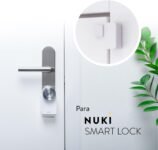 nuki Sensor de puerta inteligente para cerradura inteligente, notificaciones (abierto, cerrado) remoto Bluetooth accesorios de cerradura electrónica