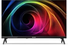 Sharp 24HA1205E – TV 24 Pulgadas 24 Pulgadas (Resolución 1368 x 768, 3X HDMI, 2X USB) Color Negro