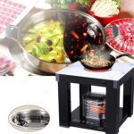 Mesa de calefacción portátil para interiores con radiador de convección para el calor del invierno en salas de estar y dormitorios